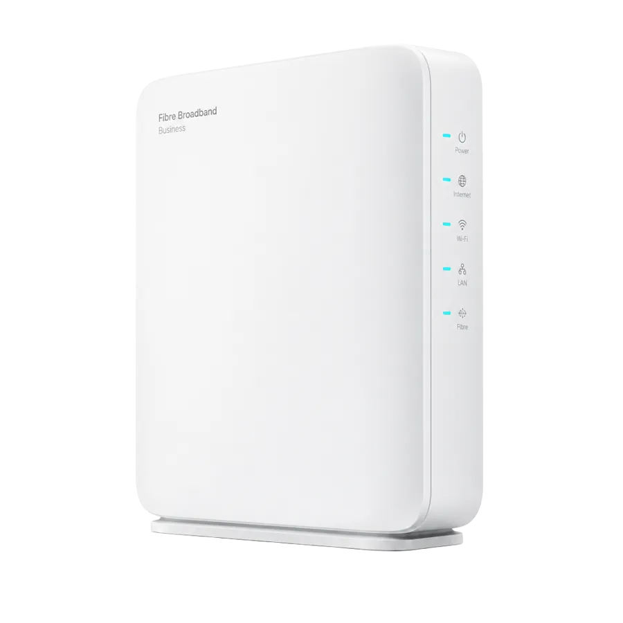 Business fibre broadband router